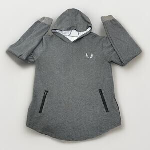 ASRV Aesthetic Revolution Hoodie Womens M Gray Gymshark Performance Training EUC